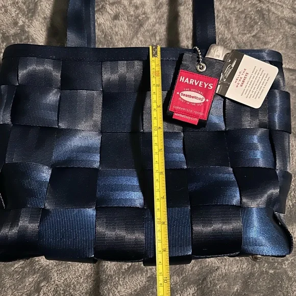 Harveys Seatbelt Bag Large Tote in Indigo - Picture 4 of 7